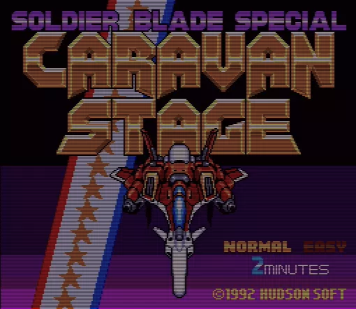 jeu Soldier Blade Special - Caravan Stage